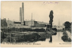 Vue d'Hazebrouck au Pont de Meuniers