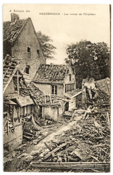 Les ruines de l'Orphéon