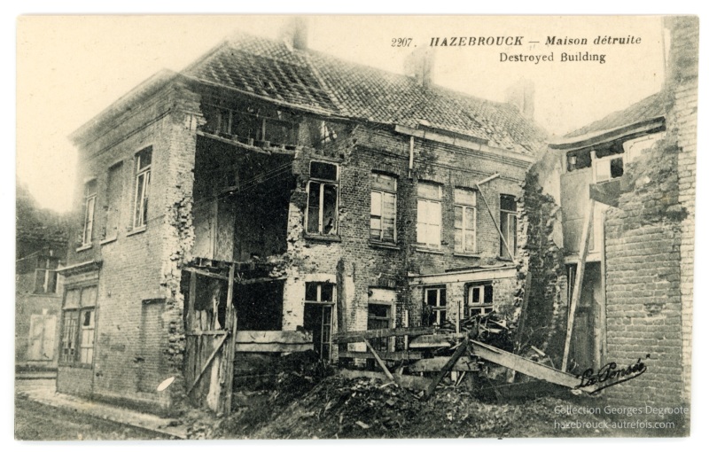 Maison détruite