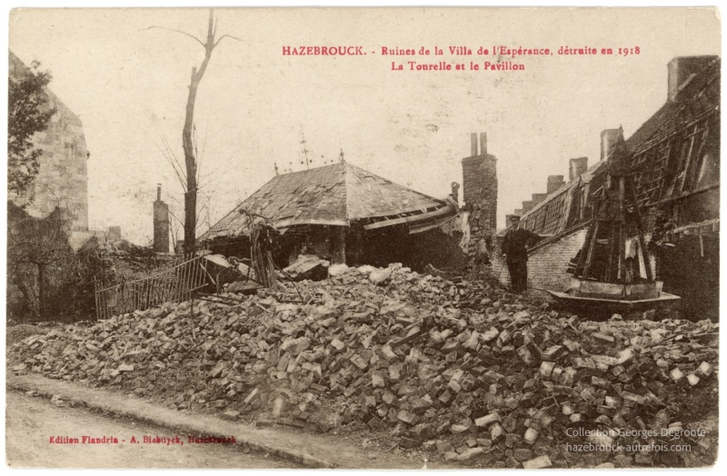 Ruines de la Villa de l'Espérance, détruite en 1918