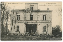 Hazebrouck bombardé - Château Vandame
