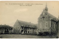 Hazebrouck bombardé - L'Hôpital après le bombardement