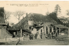 Hazebrouck bombardé - Rue de la Clef - Maison Debat
