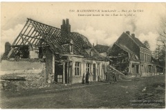 Hazebrouck bombardé - Rue de la Clef