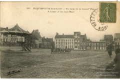 Hazebrouck bombardé - Un coin de la Grand' Place