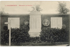 Monument au Cimetière