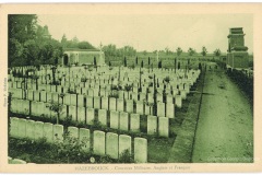 Cimetière Militaire, Anglais et Français