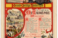 Affiche Grand Cortège Historique