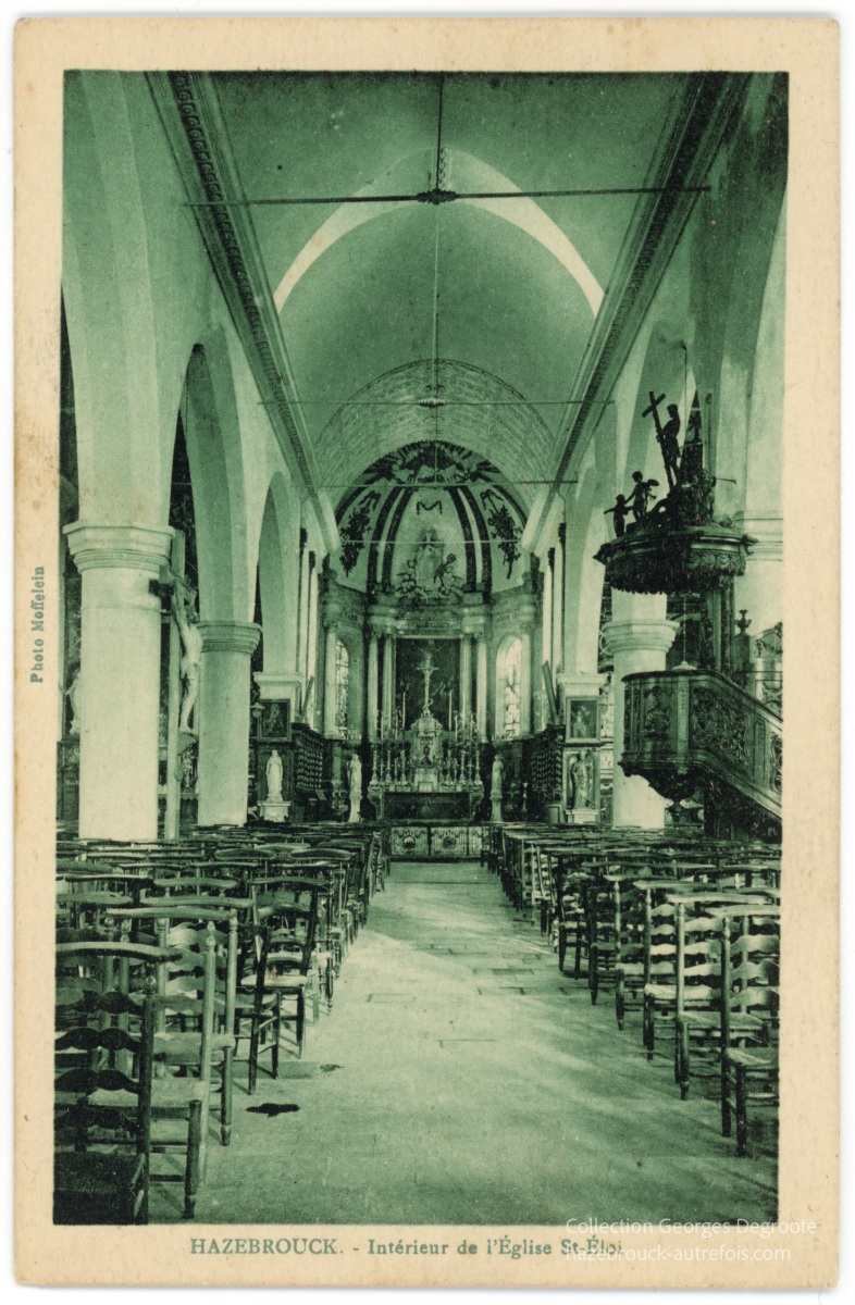 Intérieur de l'Église St-Éloi