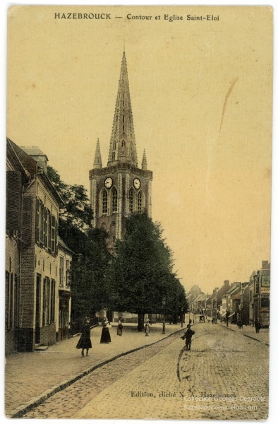 Contour et Église Saint-Éloi
