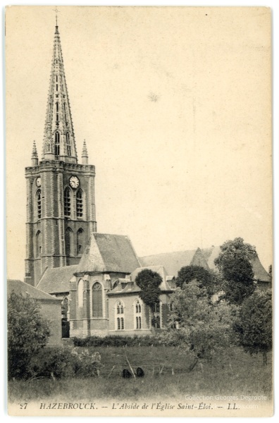 L'Abside de l'Église Saint-Éloi