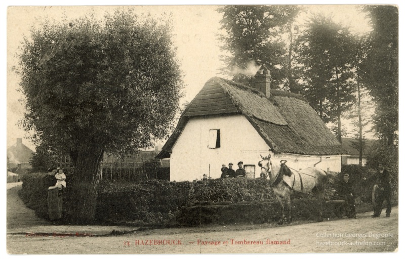 Paysage et Tombereau Flamand