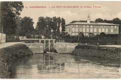 La Motte-Aux-Bois. Le Château. L'Écluse