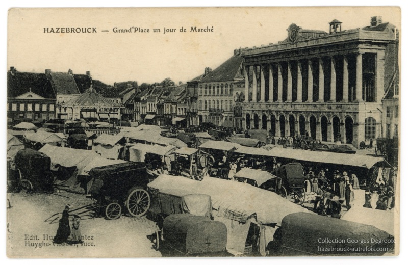 Grand'Place un jour de Marché