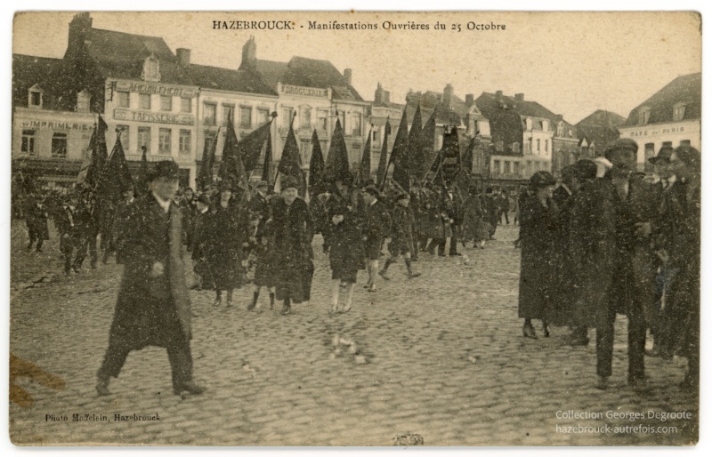 Manifestations Ouvrières du 25 Octobre