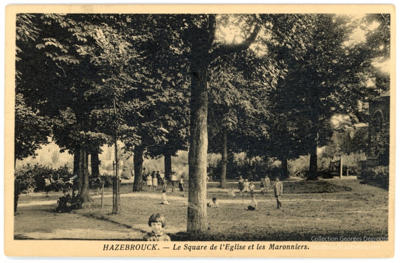 Le Square de l'Eglise et les Maronniers