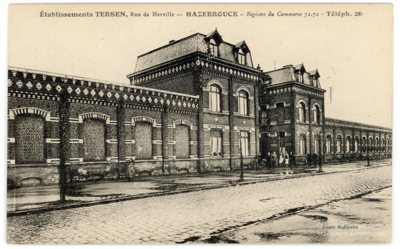 Établissement Tersen, Rue de Merville