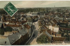 Vue panoramique vers l'Hôtel de Ville