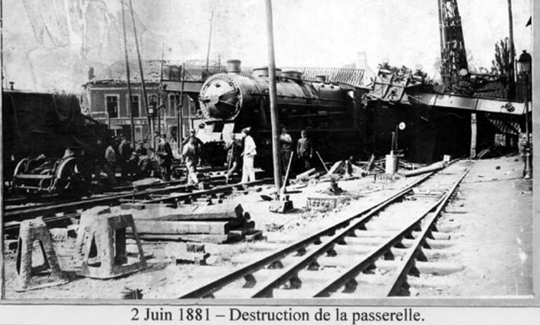 Le déraillement de 1881